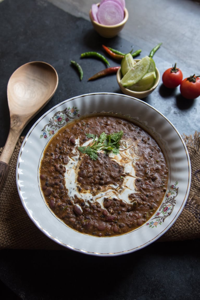 Kaali Daal - black lentils curry